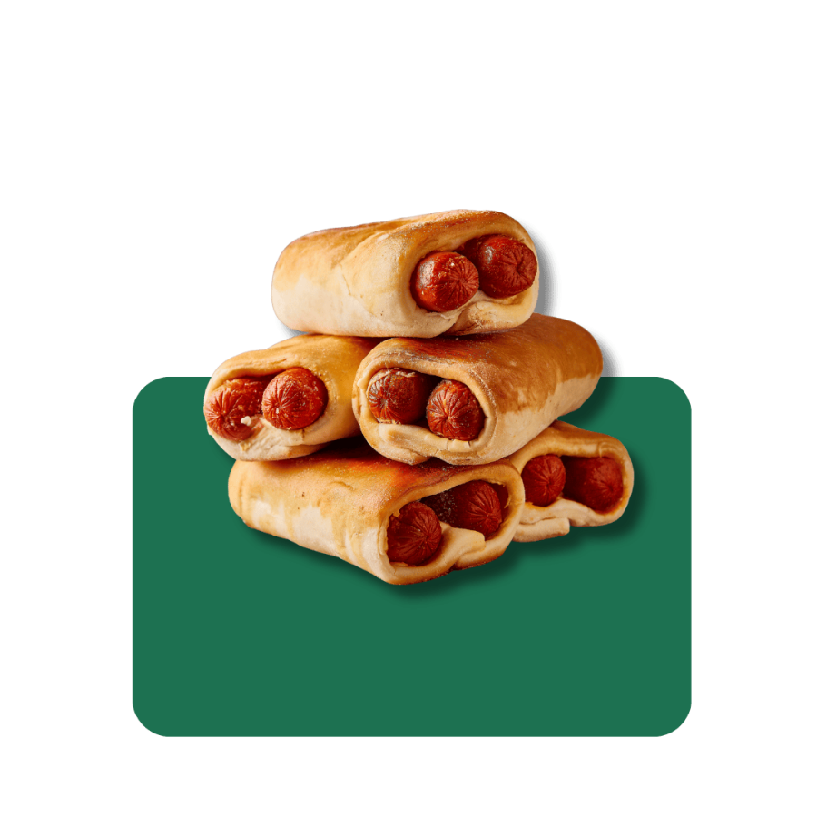 ENROLADINHO DE SALSICHA